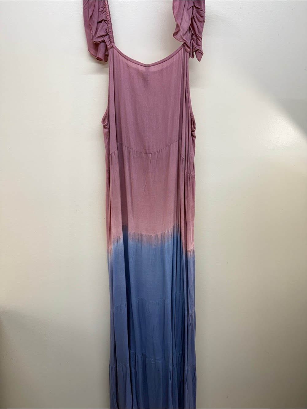 Raviya Mauve to Periwinkle Ombre Maxi Dress